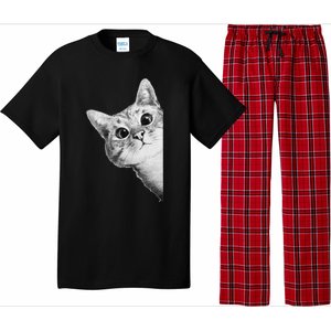 Funny Ninja Cat Meme Gift Pajama Set