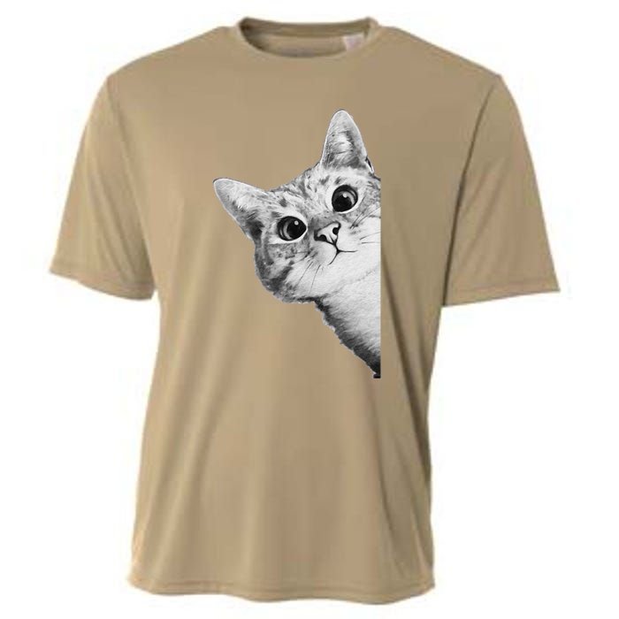 Funny Ninja Cat Meme Gift Cooling Performance Crew T-Shirt