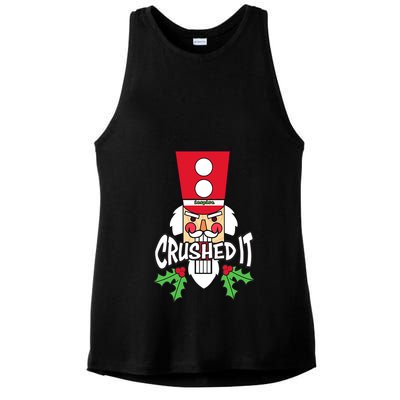 Funny Nutcracker Classic Ballet Performance Gift Ladies PosiCharge Tri-Blend Wicking Tank
