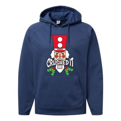 Funny Nutcracker Classic Ballet Performance Gift Performance Fleece Hoodie