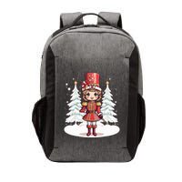 Female Nutcracker Christmas Themed  Vector Backpack
