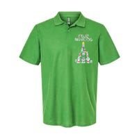 Feliz Navidog Christmas Dog Funny Cute Xmas Tree Softstyle Adult Sport Polo