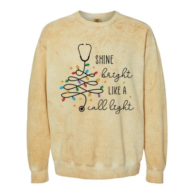 Funny Nurse Christmas Rn Colorblast Crewneck Sweatshirt