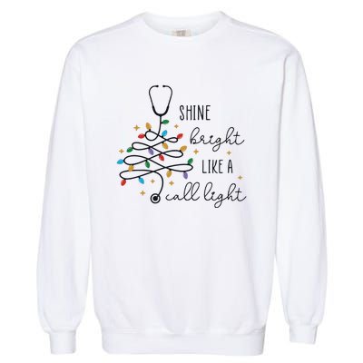 Funny Nurse Christmas Rn Garment-Dyed Sweatshirt