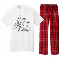 Funny Nurse Christmas Rn Pajama Set