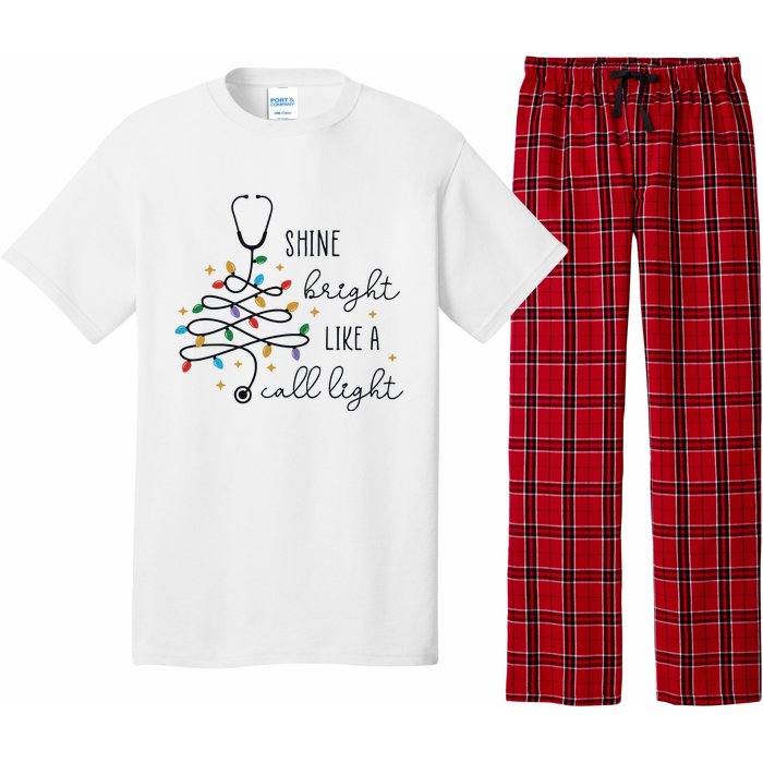 Funny Nurse Christmas Rn Pajama Set