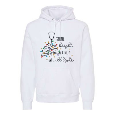 Funny Nurse Christmas Rn Premium Hoodie