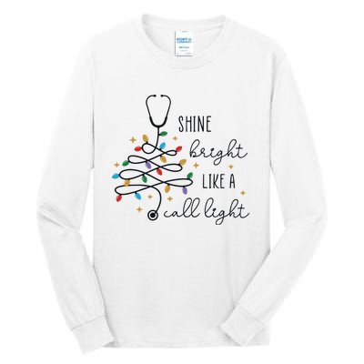 Funny Nurse Christmas Rn Tall Long Sleeve T-Shirt