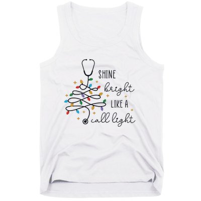 Funny Nurse Christmas Rn Tank Top