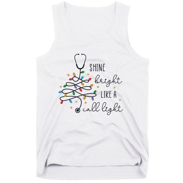 Funny Nurse Christmas Rn Tank Top