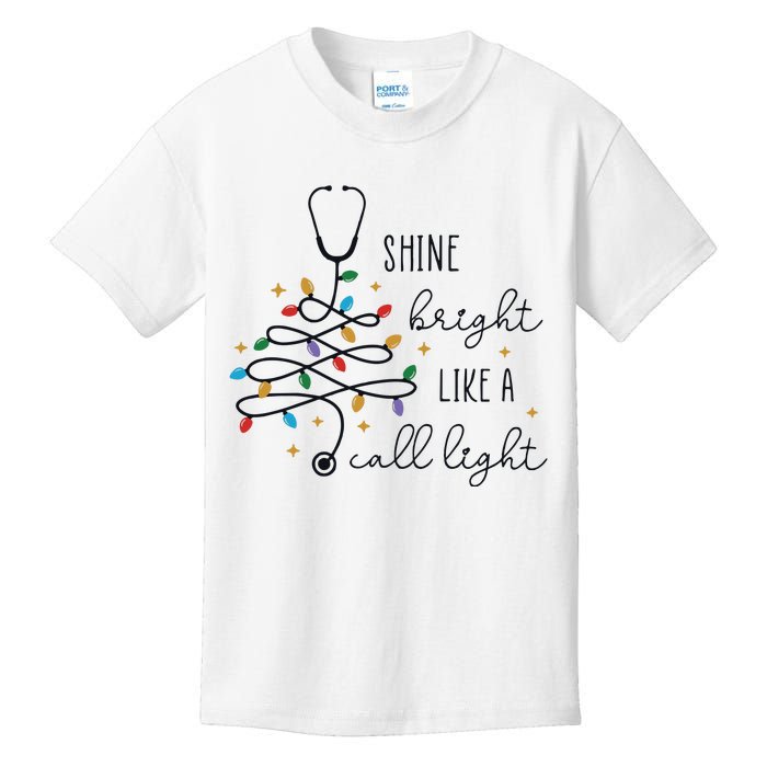 Funny Nurse Christmas Rn Kids T-Shirt