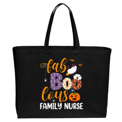 Fabulous Nurse Costume Faboolous Family Nurse Boo Crew Cute Gift Cotton Canvas Jumbo Tote