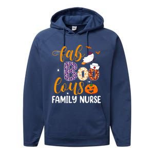 Fabulous Nurse Costume Faboolous Family Nurse Boo Crew Cute Gift Performance Fleece Hoodie