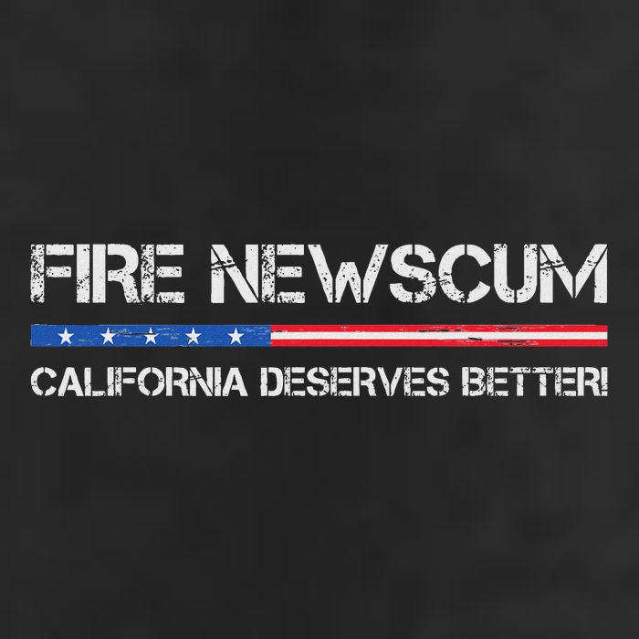 Fire Newscum California Deserves Better Gavin Newsom Adult Drive Performance Visor