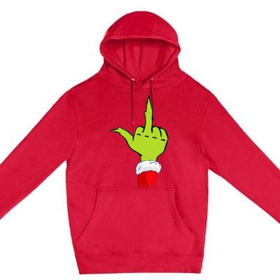 Funny & Naughty Christmas Top Adult Humor Anti Christmas Premium Pullover Hoodie