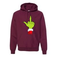 Funny & Naughty Christmas Top Adult Humor Anti Christmas Premium Hoodie