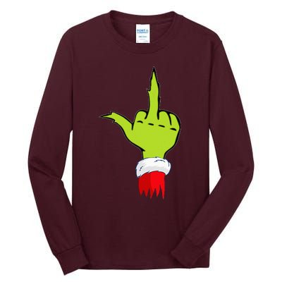 Funny & Naughty Christmas Top Adult Humor Anti Christmas Tall Long Sleeve T-Shirt