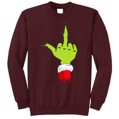 Funny & Naughty Christmas Top Adult Humor Anti Christmas Tall Sweatshirt