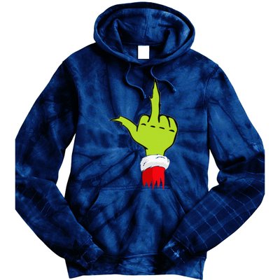 Funny & Naughty Christmas Top Adult Humor Anti Christmas Tie Dye Hoodie