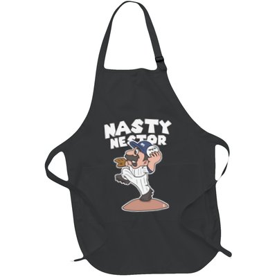 Funny Nestor Cortes Jr. And Matt Carpenter Super Stache Legend Baseball Apron