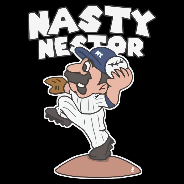 Funny Nestor Cortes Jr. And Matt Carpenter Super Stache Legend Baseball Drawstring Bag