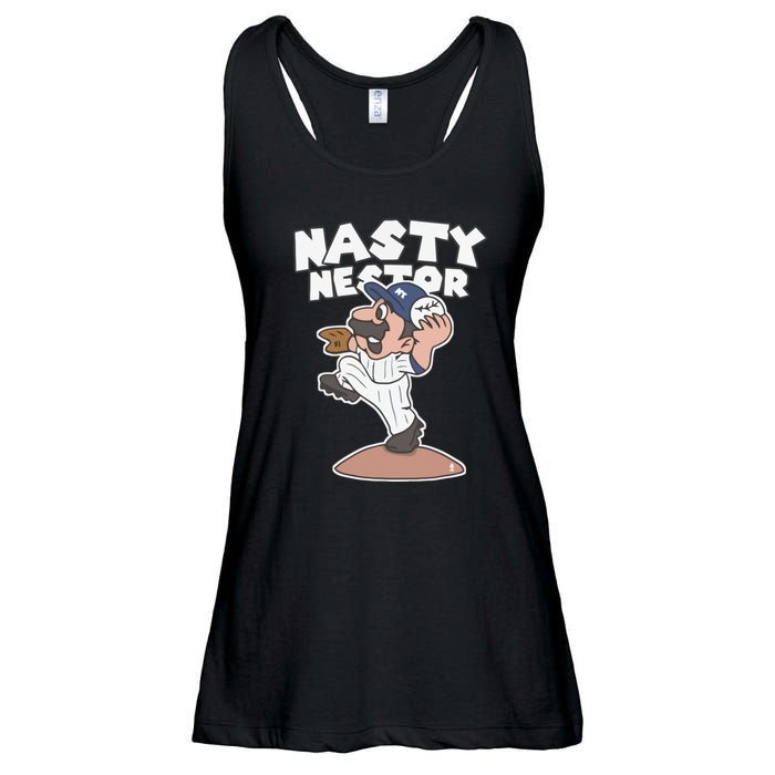 Funny Nestor Cortes Jr. And Matt Carpenter Super Stache Legend Baseball Ladies Essential Flowy Tank