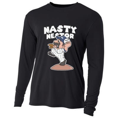 Funny Nestor Cortes Jr. And Matt Carpenter Super Stache Legend Baseball Cooling Performance Long Sleeve Crew