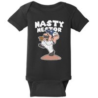 Funny Nestor Cortes Jr. And Matt Carpenter Super Stache Legend Baseball Baby Bodysuit