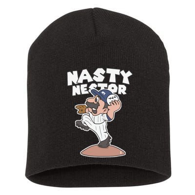 Funny Nestor Cortes Jr. And Matt Carpenter Super Stache Legend Baseball Short Acrylic Beanie