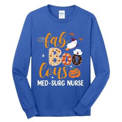 Fabulous Nurse Costume Faboolous Med Surg Nurse Halloween Cute Gift Tall Long Sleeve T-Shirt