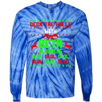 Funny Nurse Cardiologist Nursing Ugly Christmas Beta Blocker Funny Gift Tie-Dye Long Sleeve Shirt