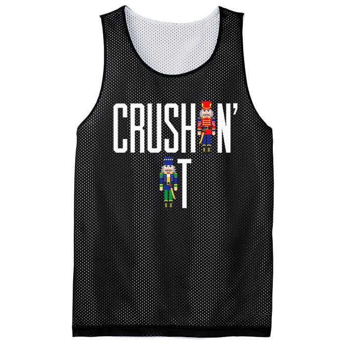 Fun Nut Cracker Traditional Decorative Nutcracker Mesh Reversible Basketball Jersey Tank