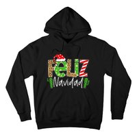 Feliz Navidad Cactus Spanish Christmas Matching Pajamas Hoodie