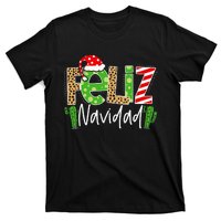 Feliz Navidad Cactus Spanish Christmas Matching Pajamas T-Shirt