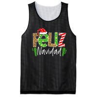 Feliz Navidad Cactus Spanish Christmas Matching Pajamas Mesh Reversible Basketball Jersey Tank