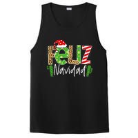 Feliz Navidad Cactus Spanish Christmas Matching Pajamas PosiCharge Competitor Tank