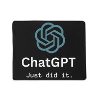Funny Nerd Chatgpt Just Did It Design Mousepad