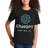 Funny Nerd Chatgpt Just Did It Design Kids T-Shirt
