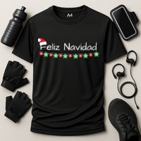 Feliz Navidad Christmas TShirt Cooling Performance Crew T-Shirt