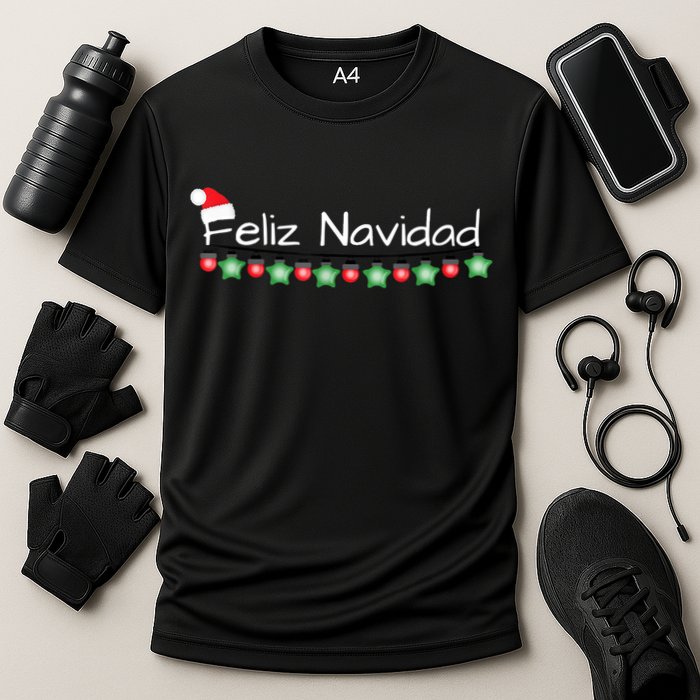 Feliz Navidad Christmas TShirt Cooling Performance Crew T-Shirt