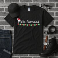 Feliz Navidad Christmas TShirt Tall T-Shirt