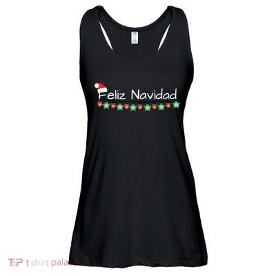 Feliz Navidad Christmas TShirt Ladies Essential Flowy Tank