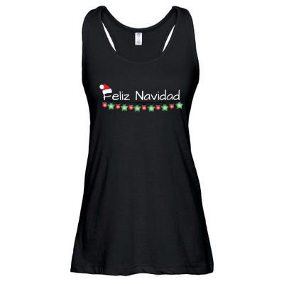 Feliz Navidad Christmas TShirt Ladies Essential Flowy Tank