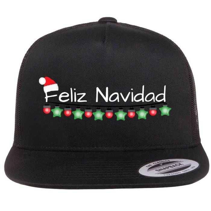 Feliz Navidad Christmas TShirt Flatbill Hat