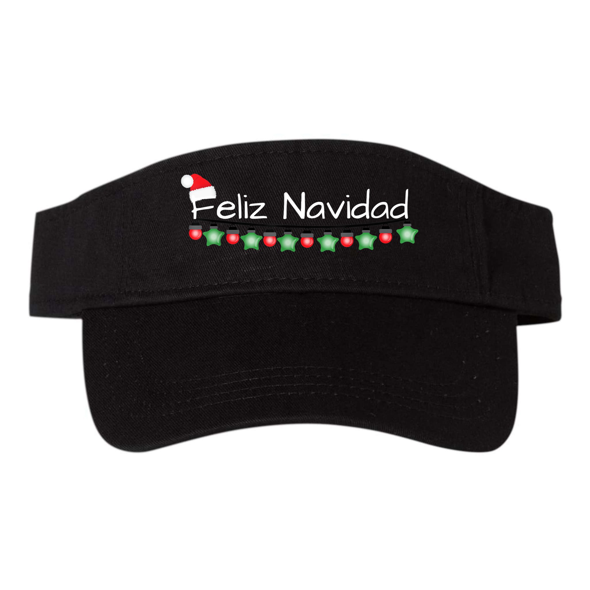 Feliz Navidad Christmas TShirt Visor
