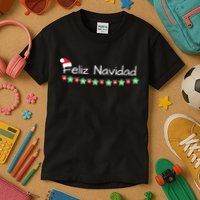 Feliz Navidad Christmas TShirt Kids T-Shirt