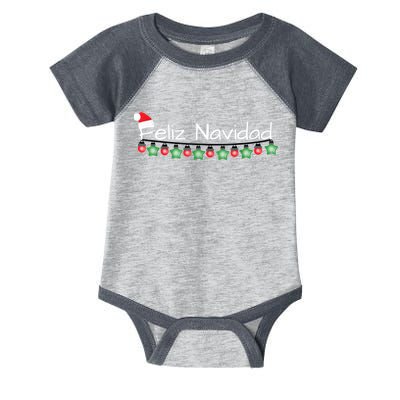 Feliz Navidad Christmas TShirt Infant Baby Jersey Bodysuit