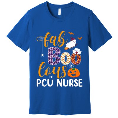 Fabulous Nurse Costume Faboolous Pcu Nurse Boo Crew Gift Premium T-Shirt