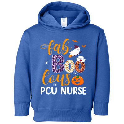 Fabulous Nurse Costume Faboolous Pcu Nurse Boo Crew Gift Toddler Hoodie
