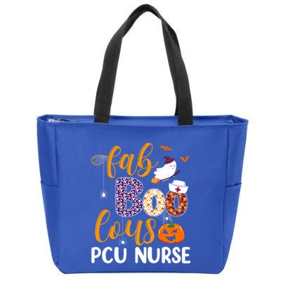 Fabulous Nurse Costume Faboolous Pcu Nurse Boo Crew Gift Zip Tote Bag